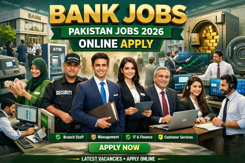 Bank jobs Pakistan 2026