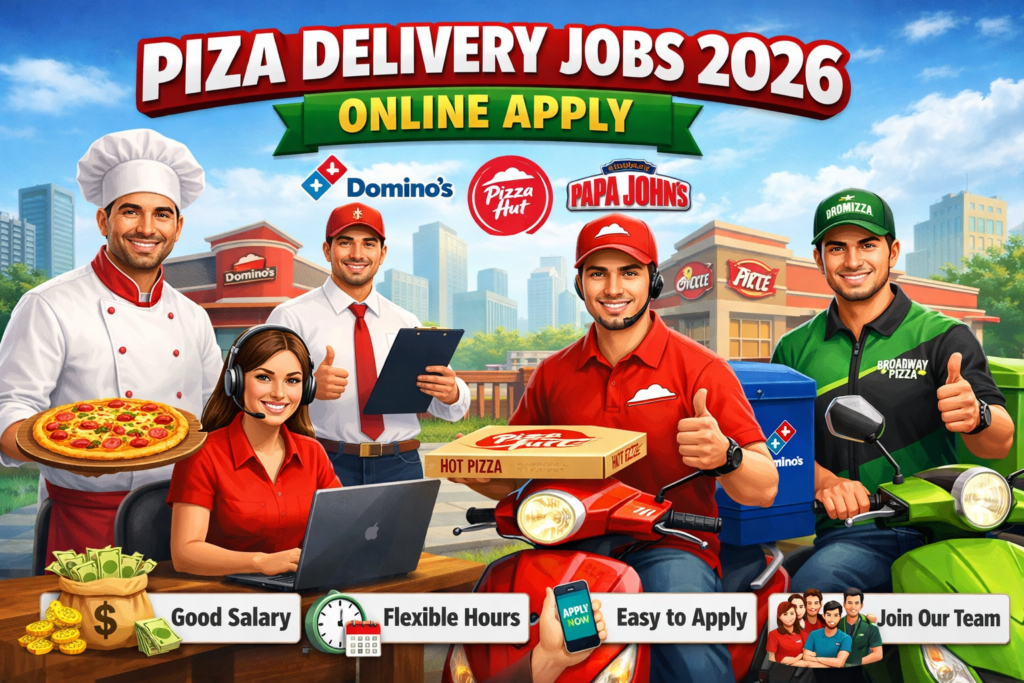 Pizza Delivery Jobs 2026