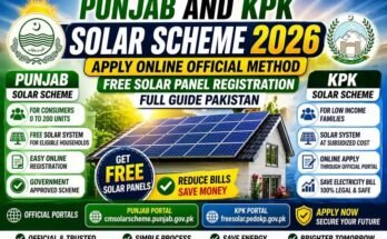 Free Solar Panel Pakistan – Complete Guide 2026