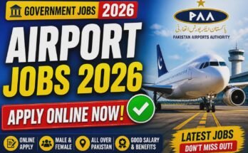 Pakistan Airport Authority Jobs Online Apply 2026